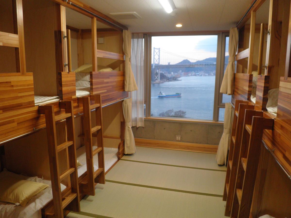 Shimonoseki Hinoyama Youth Hostel Kitakyushu Bagian luar foto