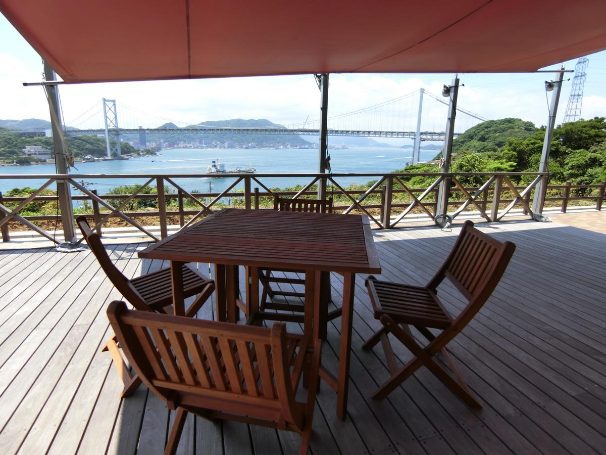 Shimonoseki Hinoyama Youth Hostel Kitakyushu Bagian luar foto