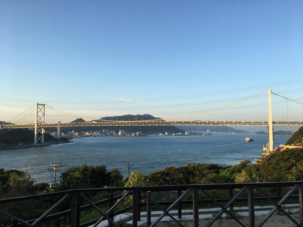 Shimonoseki Hinoyama Youth Hostel Kitakyushu Bagian luar foto